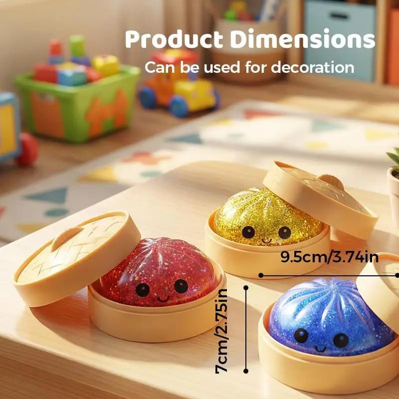 Soft Squishora The Viral Mystery Dumpling Squishy squishy – satisfying stress relief  | Squishora