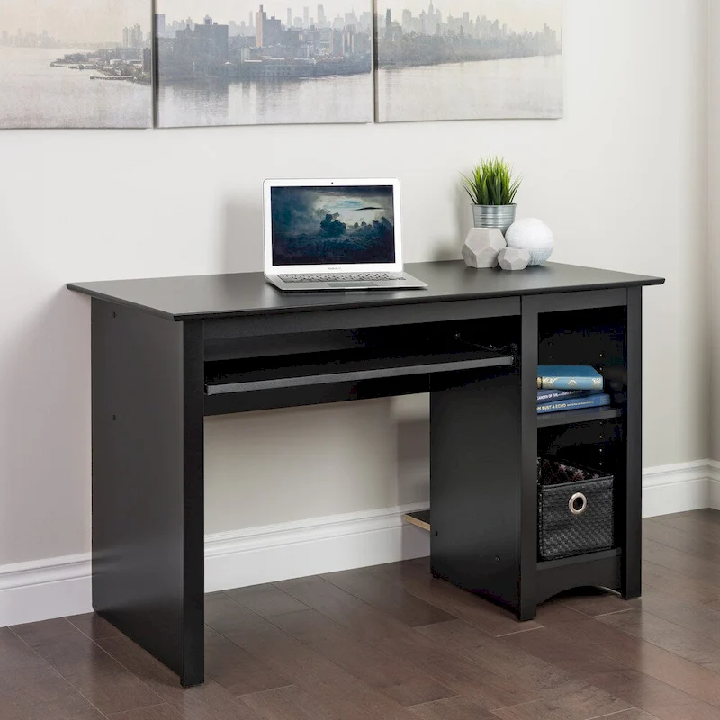 Broadway Black Computer Desk