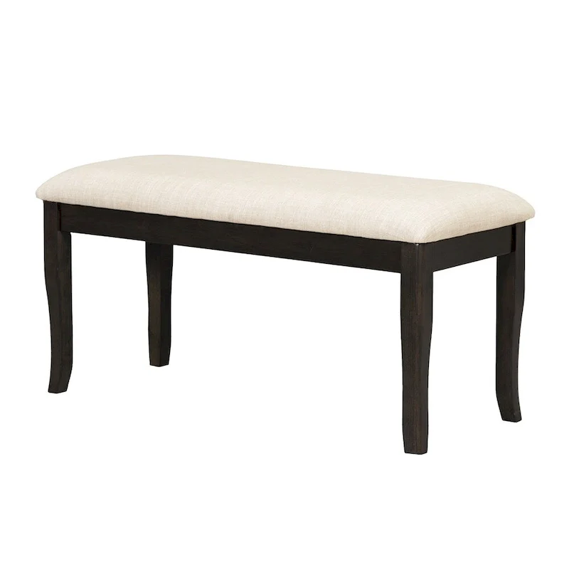 6-Piece 78 Trestle Extendable Dining Table Set w/Dining Chairs &Bench