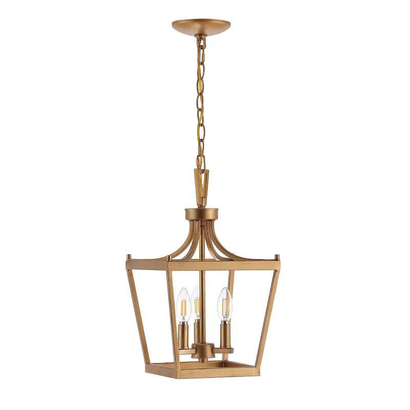 SAFAVIEH Lighting Soka 3-light Pendant - 10 x10 x21-93  - 10Wx10Dx93H