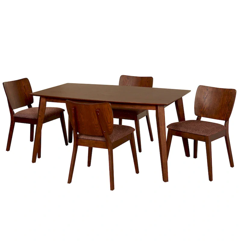 Simple Living Bernard Mid-Century 5-piece Dining Set