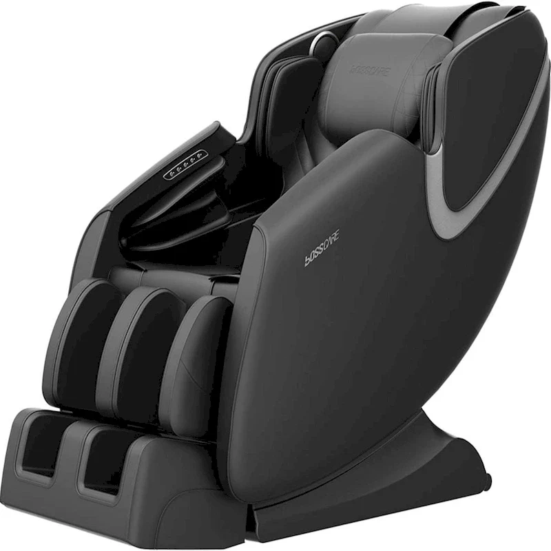 Full Body Massage Chair Recliner with Zero Gravity, Airbag, Bluetooth Speaker & Foot Roller