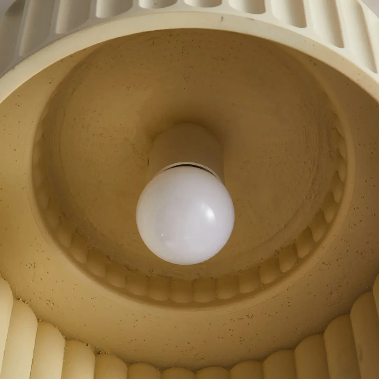 Modern Cylinder Semi Flush Ceiling Light with Plastic Shade