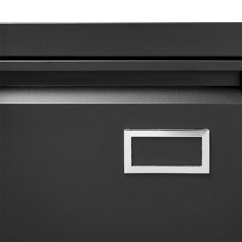 2 Drawer Metal Lateral File Cabinet with Lock