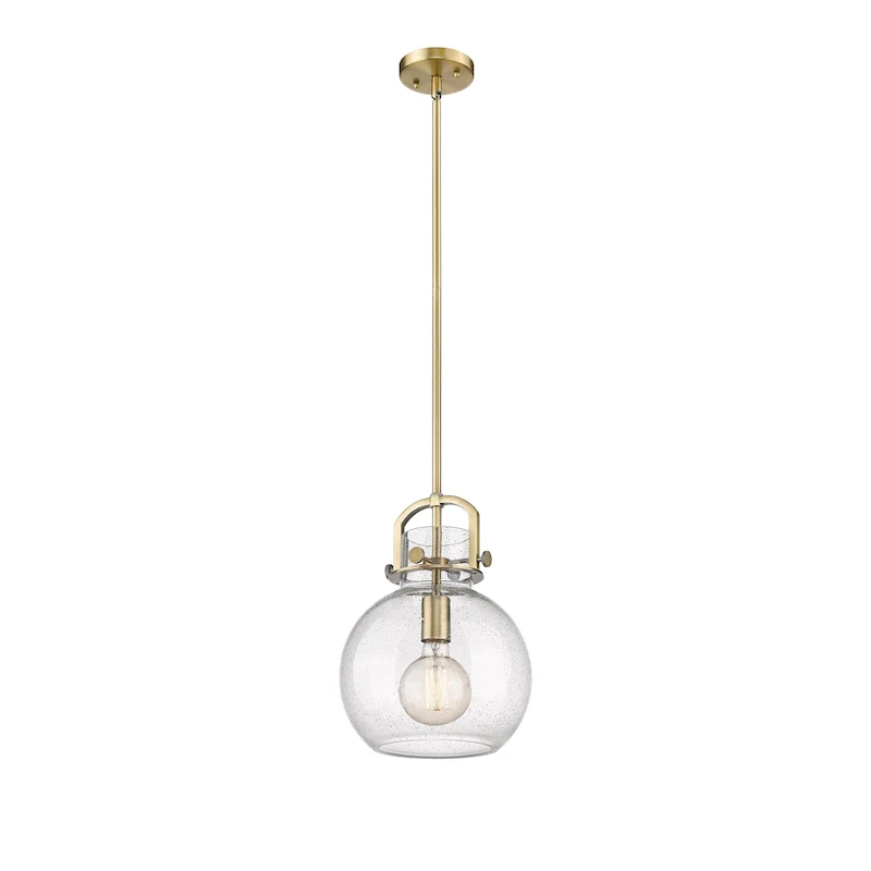 Innovations Lighting Newton Sphere - 1 Light 10  Stem Hung Pendant