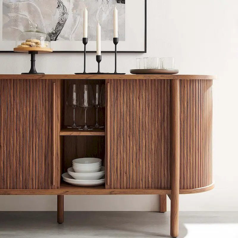 Cadence 63 Curved Sideboard