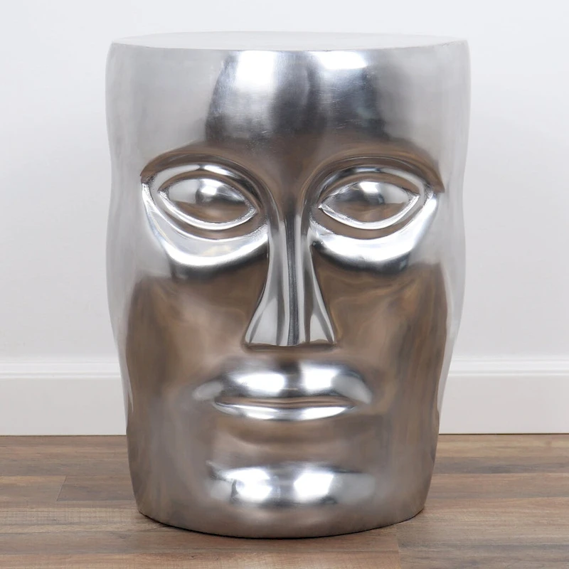 Metal face stool - 54 x 84