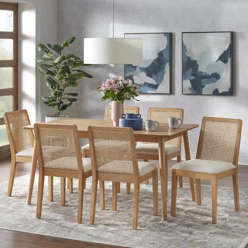 Simple Living Newington Cane Dining Set
