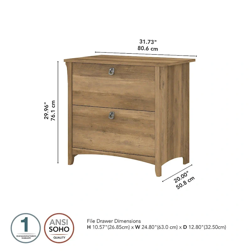 2-Drawer Lateral File Cabinet