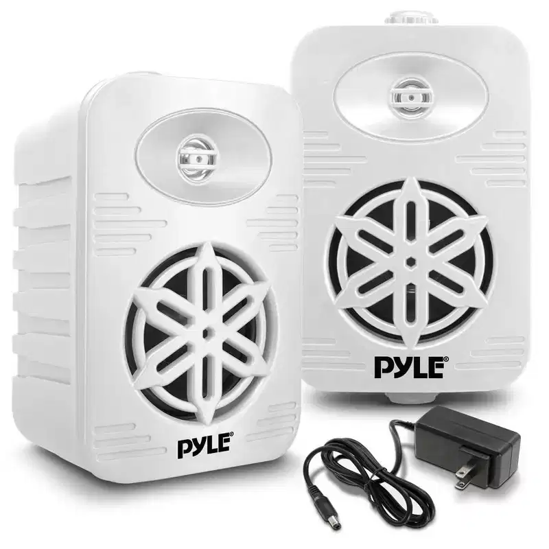 Pyle 300W Waterproof Bluetooth Outdoor Speaker System - PDWRBT46WT