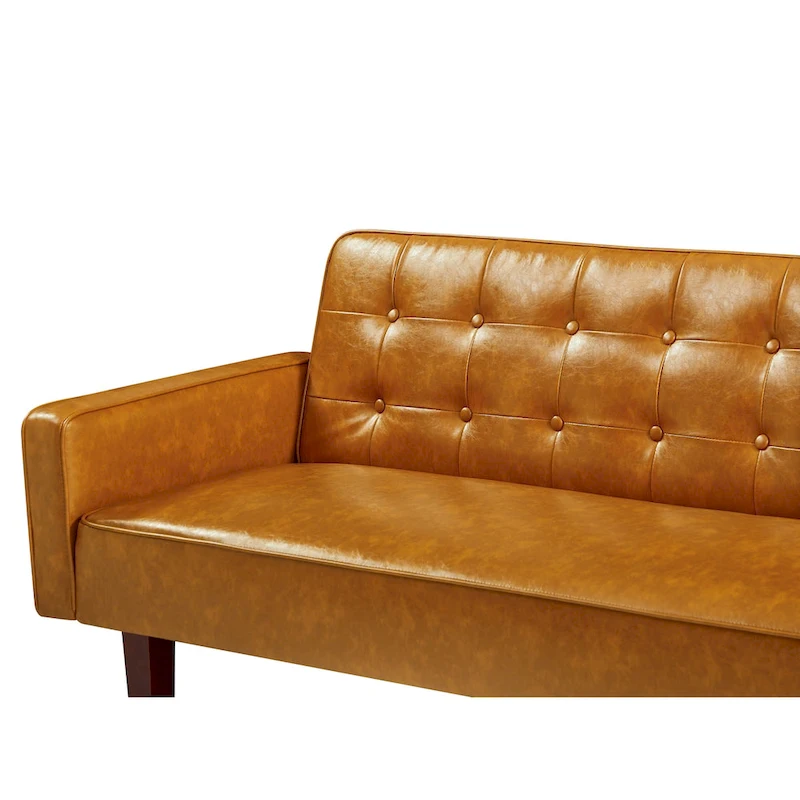 PU Leather Sofa Bed