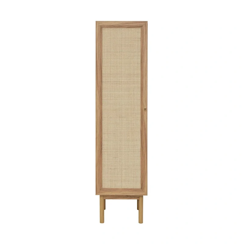 Classe 15 W x 60 H x 15 D Linen Cabinet in Oak