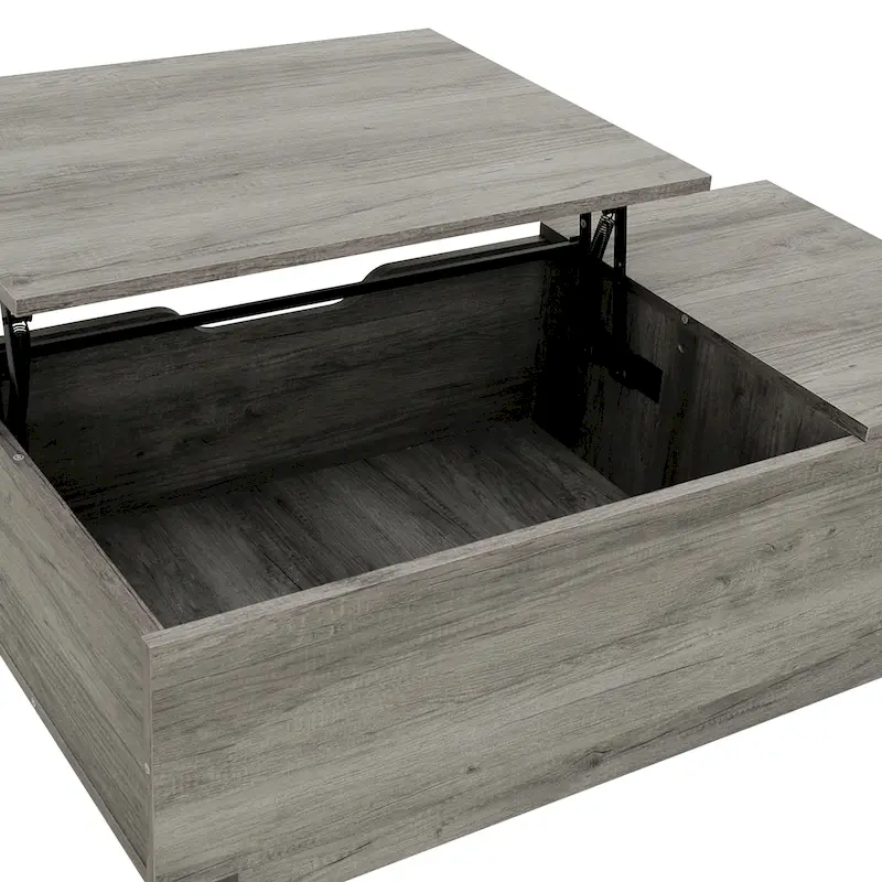 Uver Rustic 47-inch 1-Shelf Lift-top Coffee Table by Furniture of America