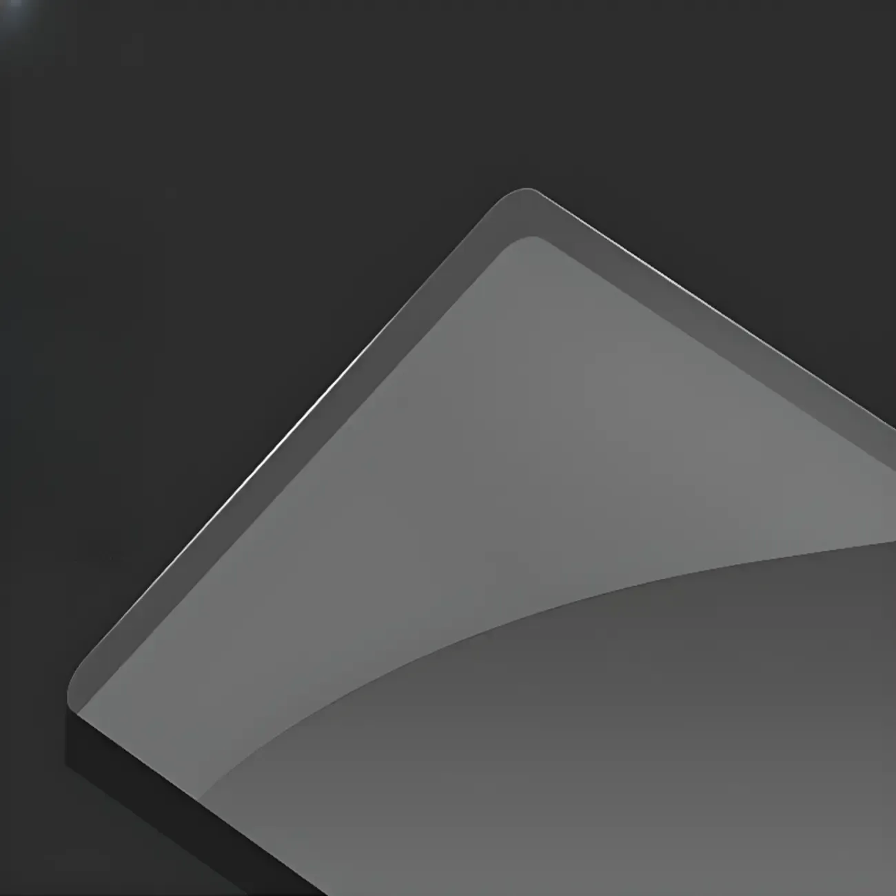 Modern Black Clear Glass LED Adjustable Display Cabinet