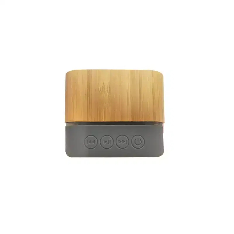 ZTECH Bamboo Mini Portable Bluetooth Speaker, TF Card Supported and Expanded BXS Performance