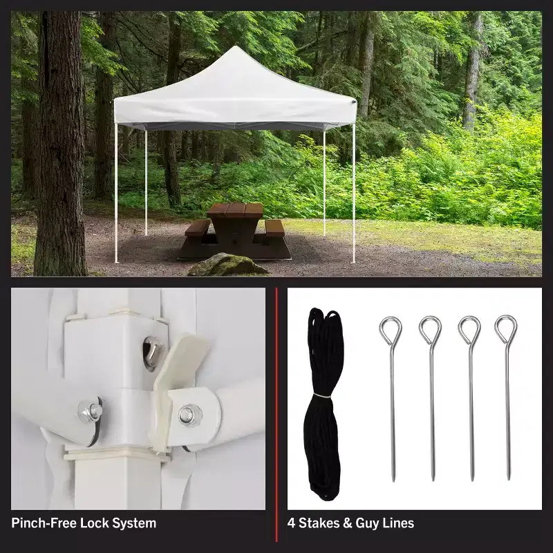 Stalwart 10x10 ft Pop Up Canopy Tent