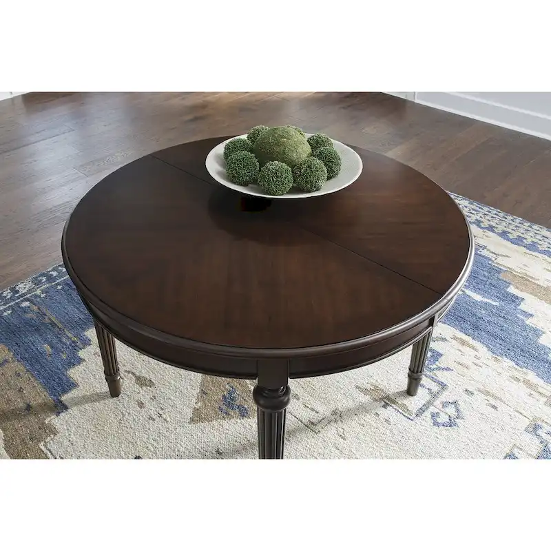 Signature Design by Ashley Lavinton Brown Dining Extension Table - 47.75 W x 72 D x 30.25 H