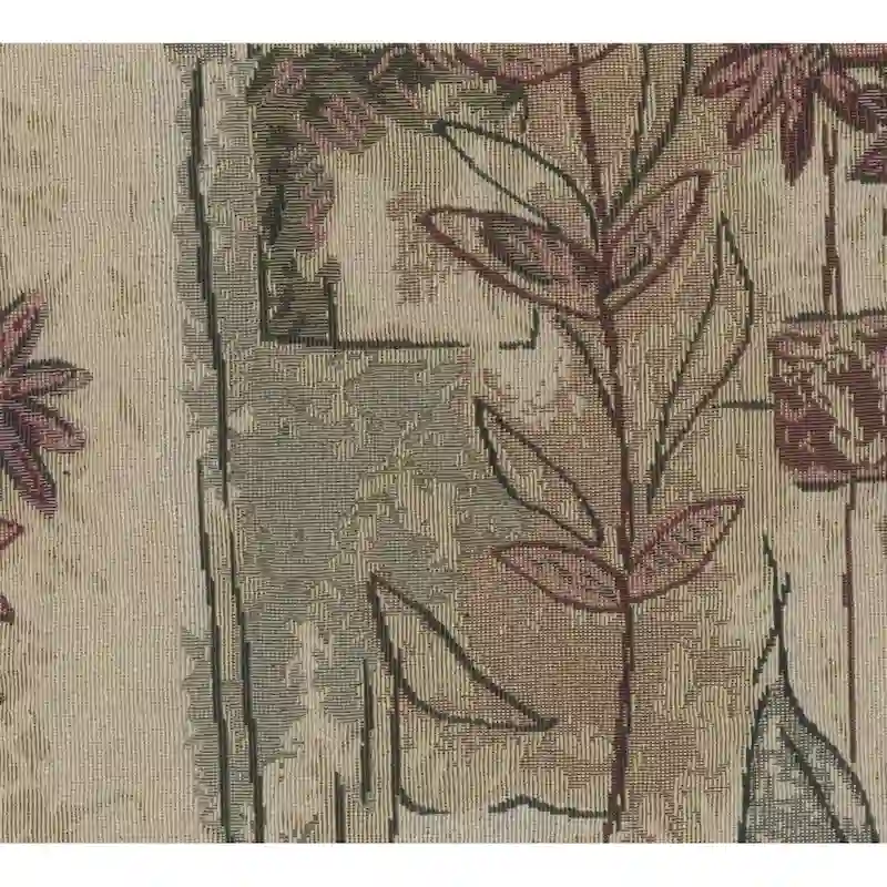 Bali 18-inch Footstool with Tapestry Cushion