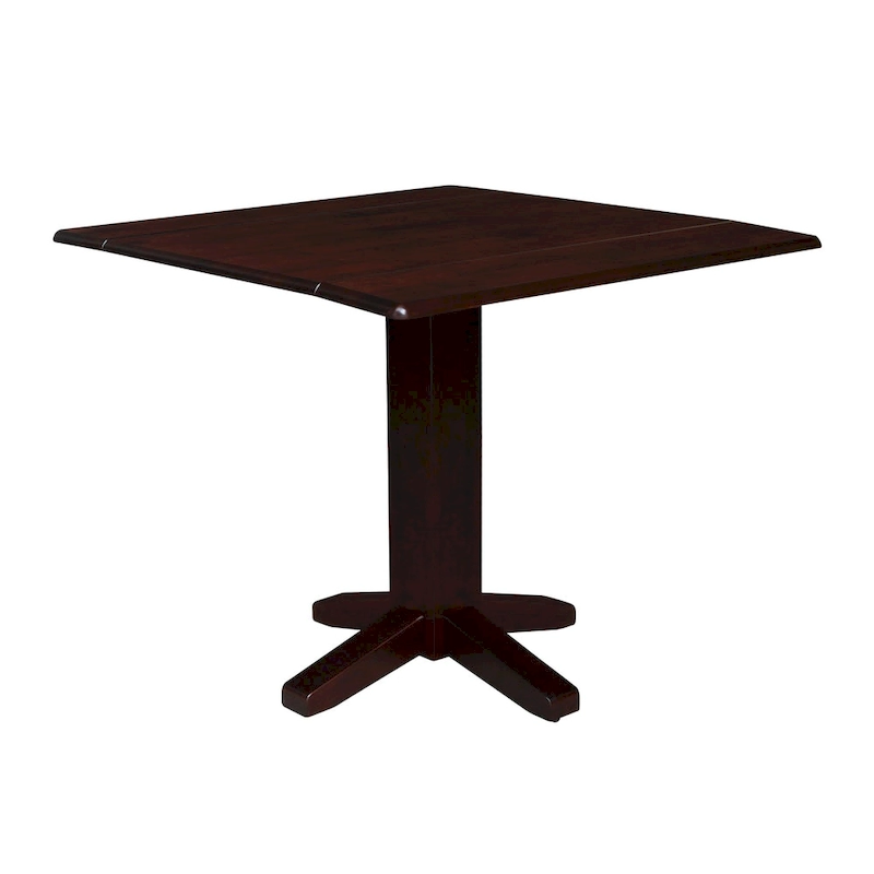 Square Dual Drop Leaf Dining Table