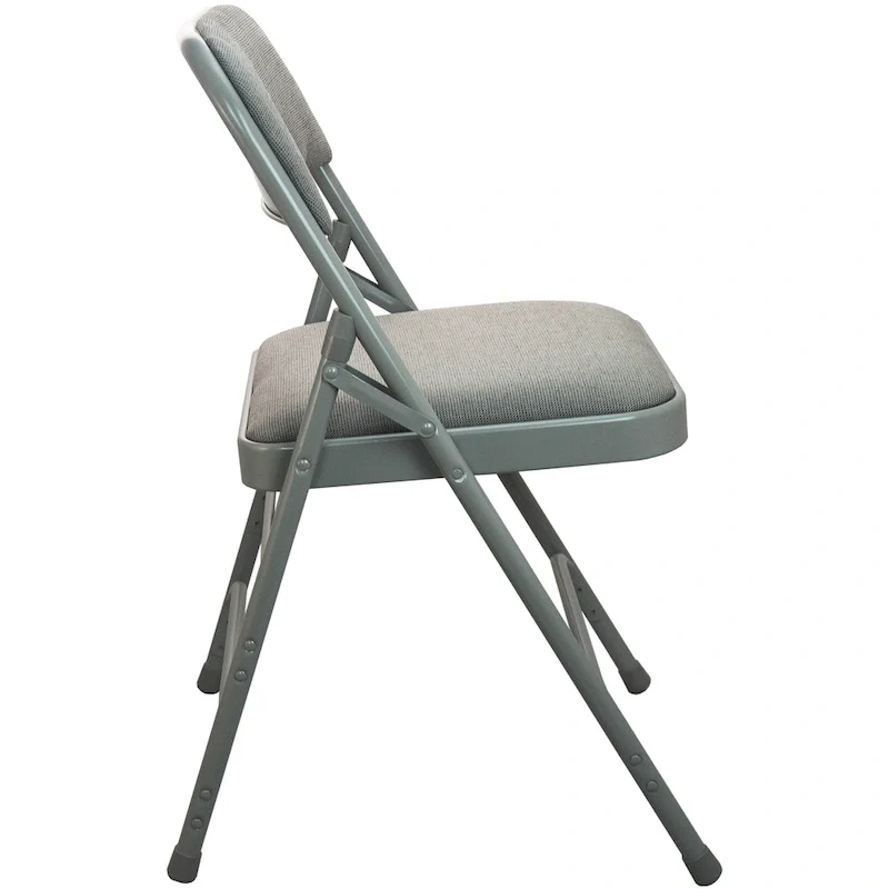 2-pack  Padded Metal Folding Chair - Fabric Seat