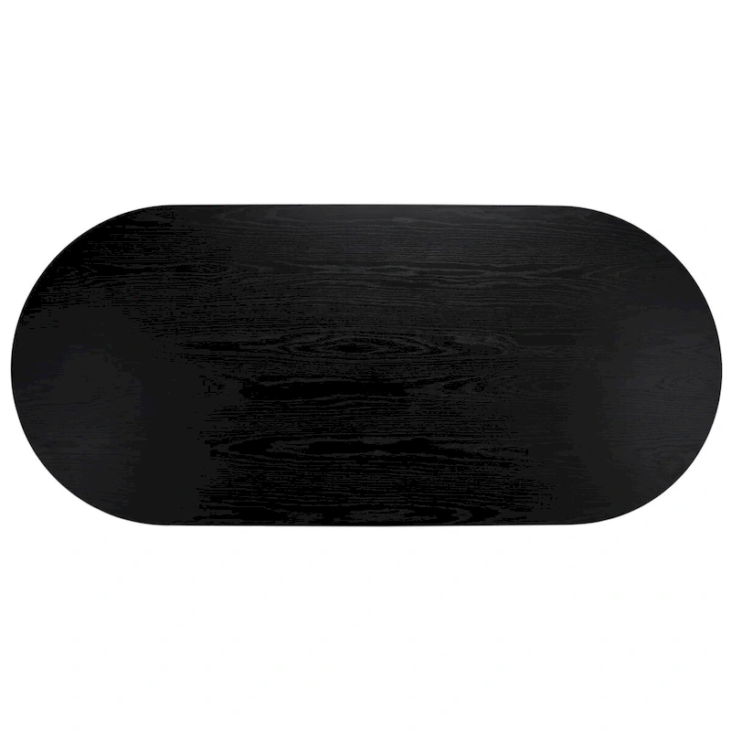 SAFAVIEH Couture Svenja Wood Dining Table - 79 In W x 35 In D x 29.5 In H - 79Wx35Dx30H