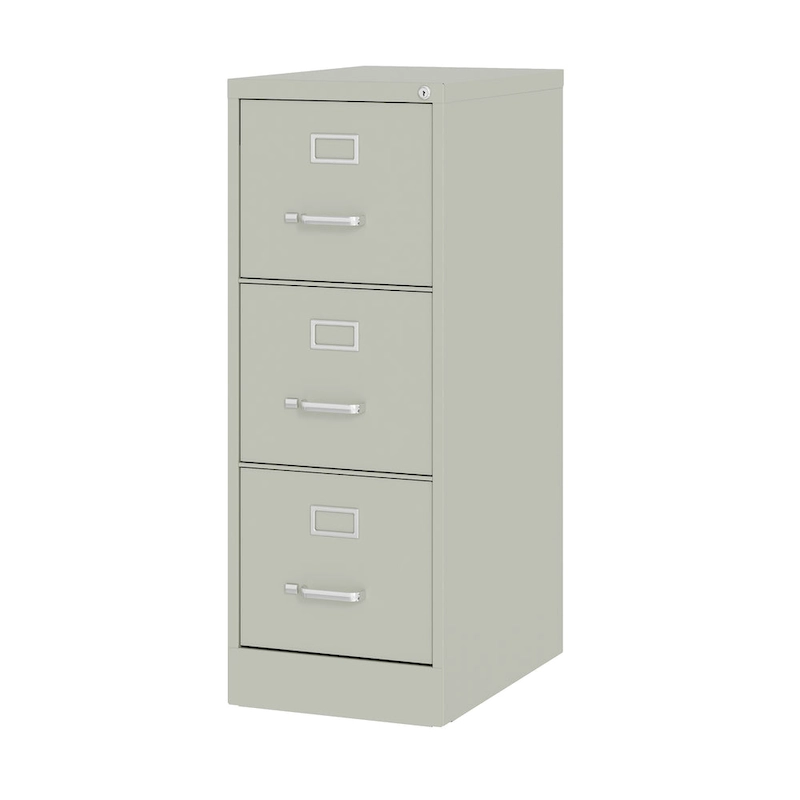 Hirsh 22-in Deep 3 Drawer, Letter Width, Vertical File Cabinet