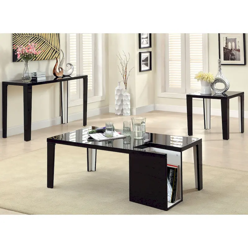 Furniture of America Lesk Modern 48-inch Wood Storage Coffee Table