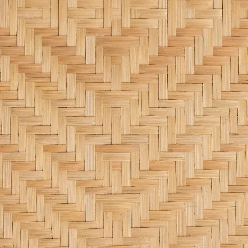 Danna Modern Bohemian Natural Brown Rattan Nightstand