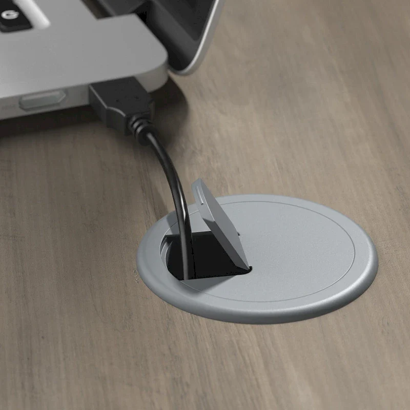 Homestead 60W Farmhouse L Shaped Desk by Bush Furniture