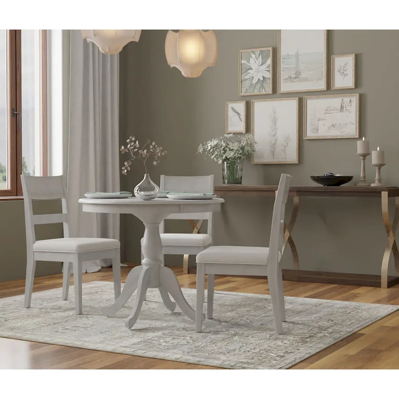 Carolina Living Fairview 36 Round Pedestal Dining Table