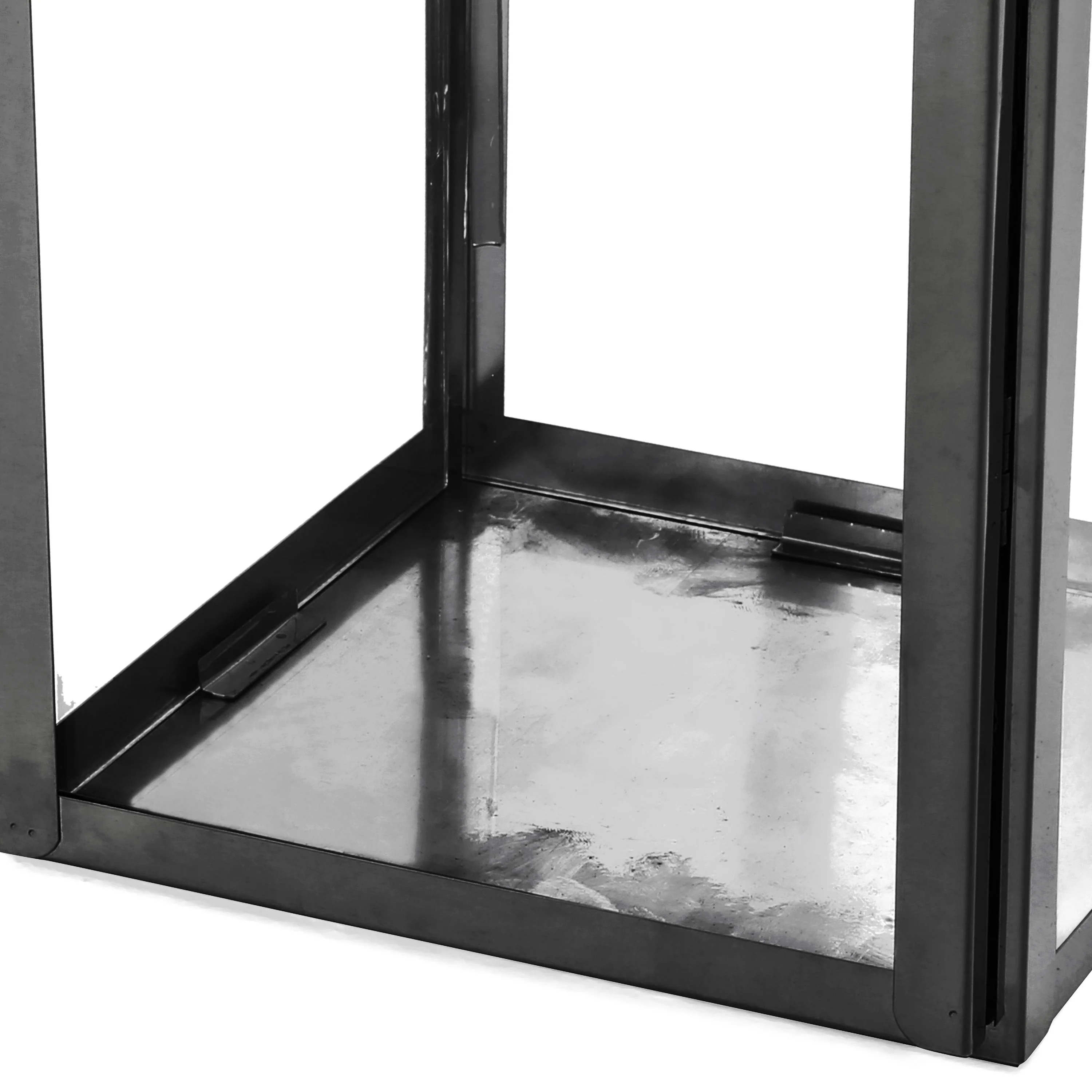 Hamel 22 Modern Stainless Steel Lantern