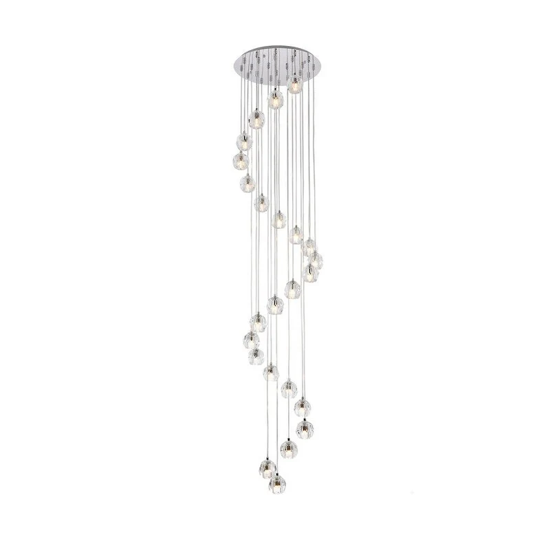 Ella 19-Inch 24-Lights Pendant - N/A