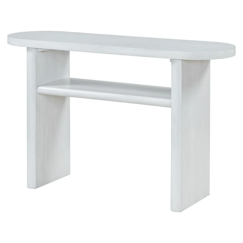 47.80 Modern Wooden Console Table with Shelf