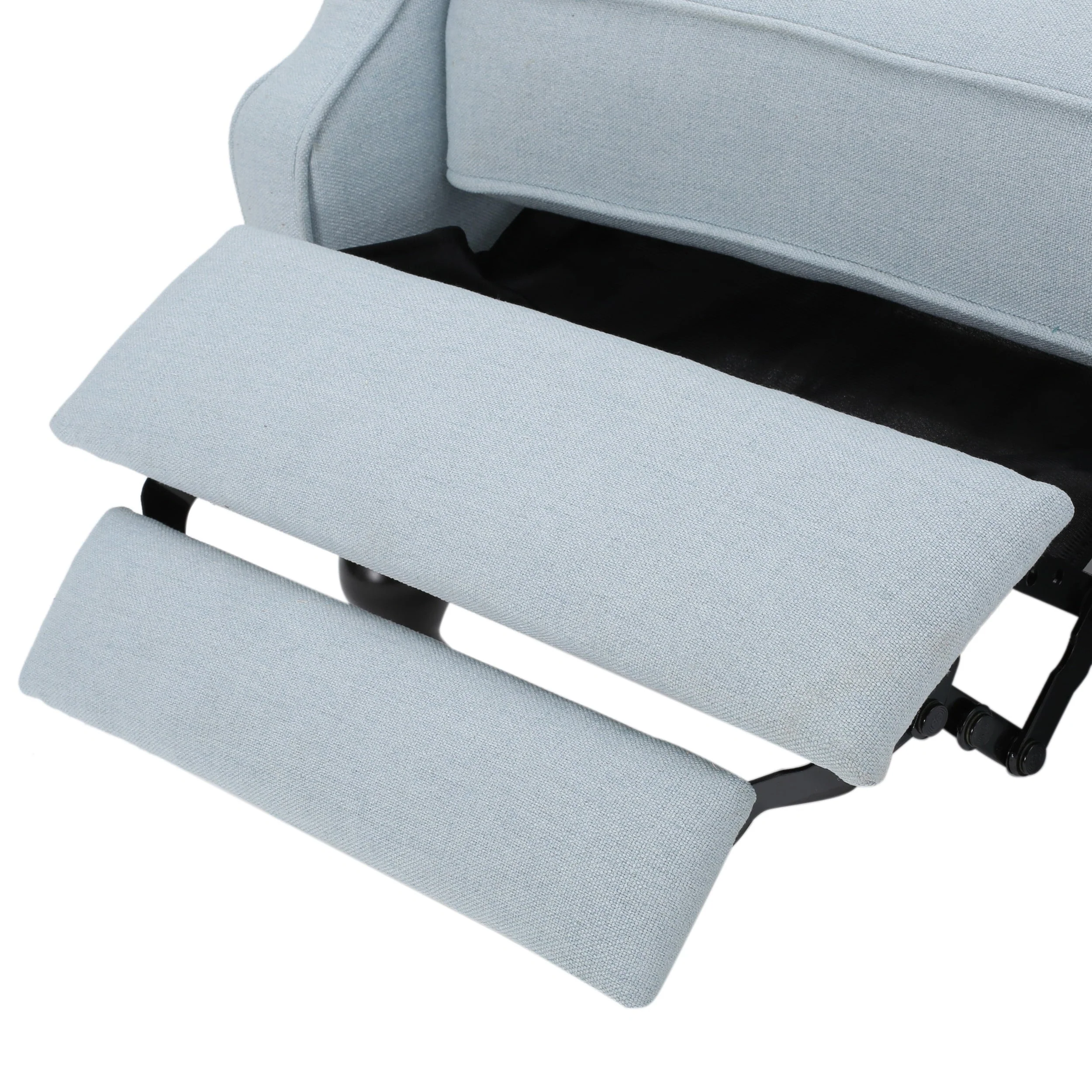 Walter Tufted Fabric Recliners (Set of 2) by Christopher Knight Home