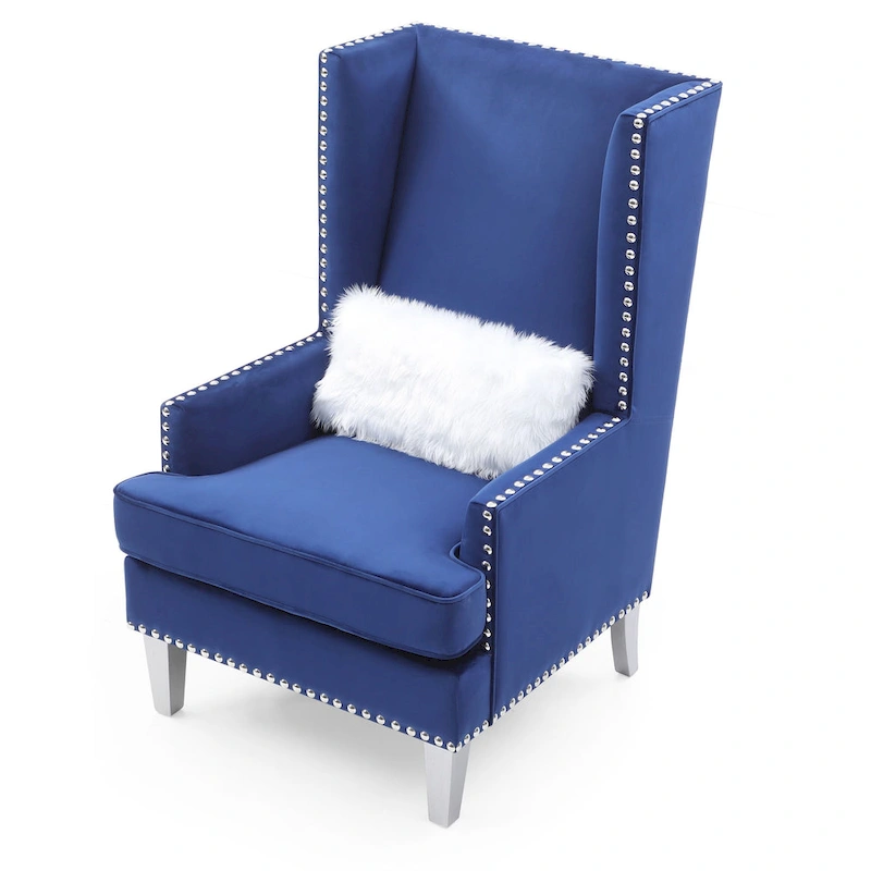 Wilshire Velvet Accent Chair