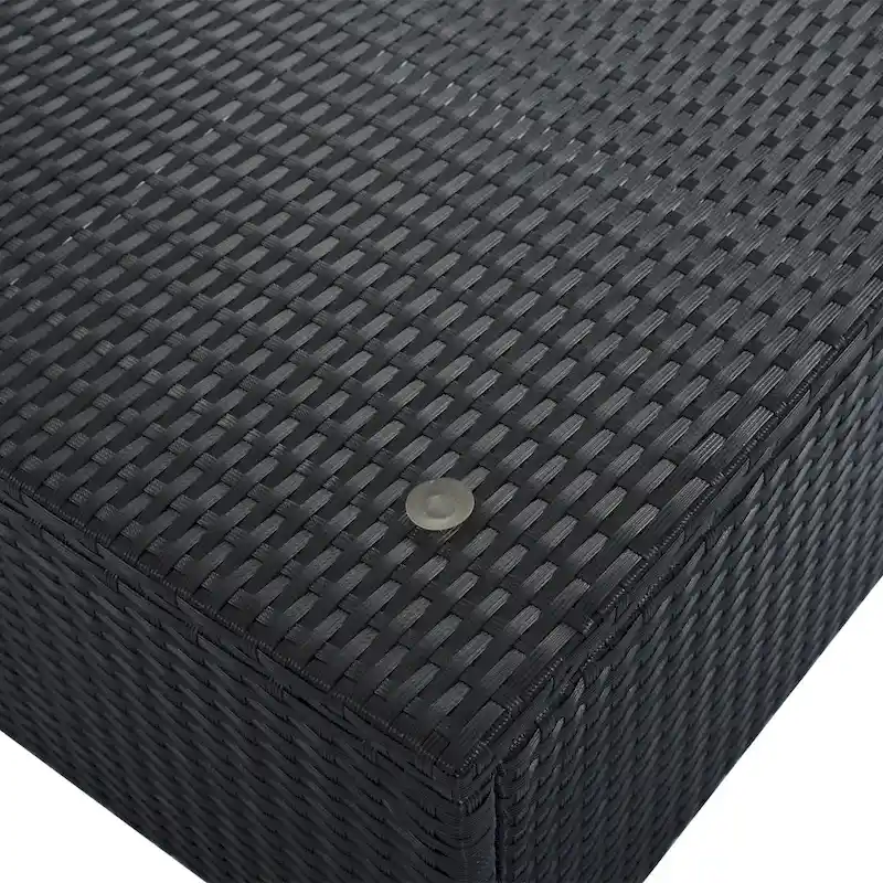 8-Piece Wicker Modular Sectional Sofa Set with Coffee Table