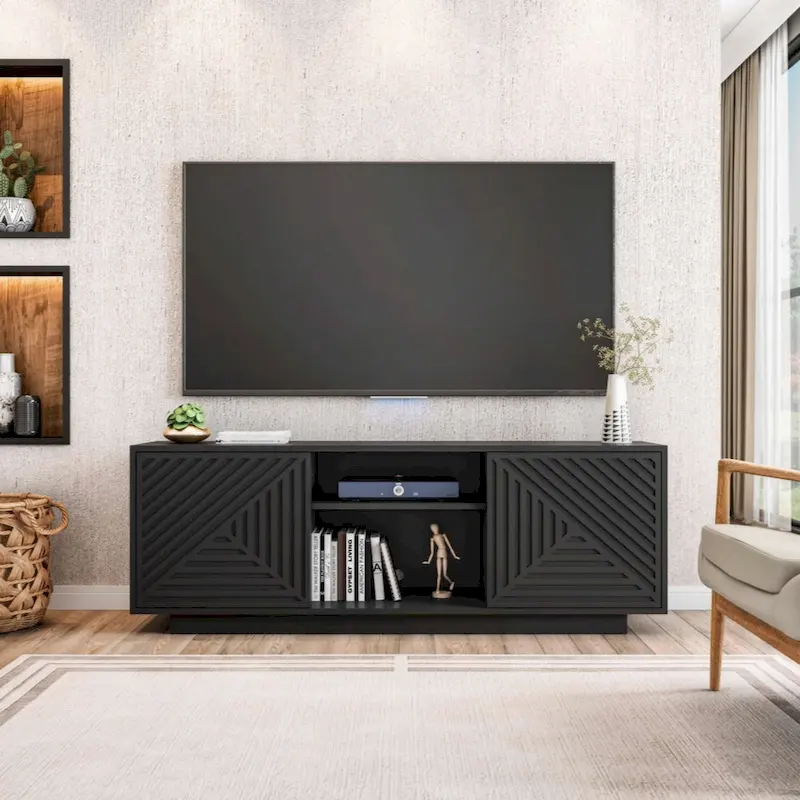 Modern TV Stand for TVs Up to 70 Inches
