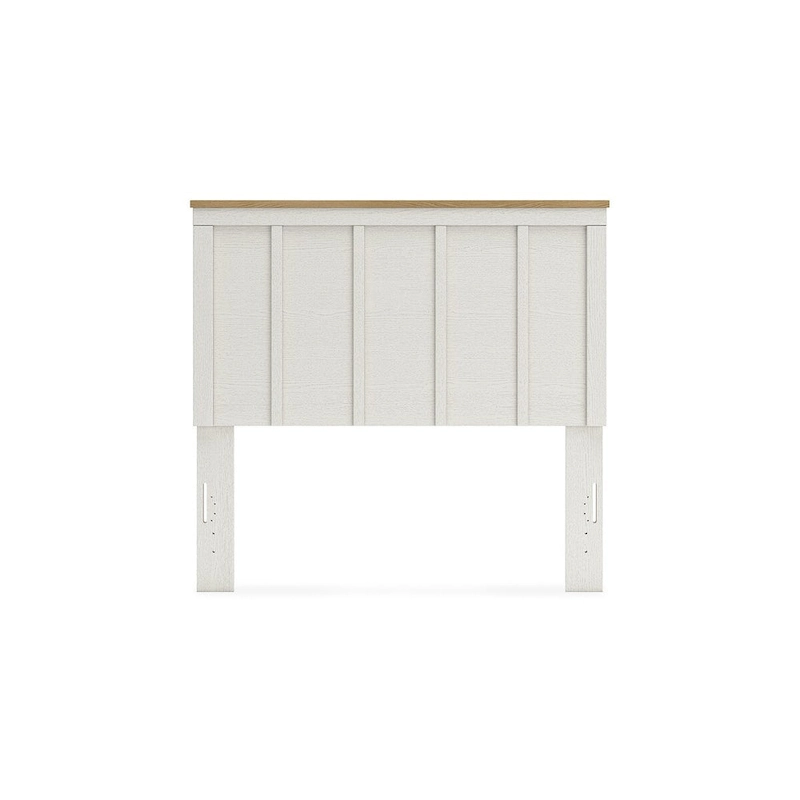 Signature Design by Ashley Linnocreek White/Brown Panel Headboard