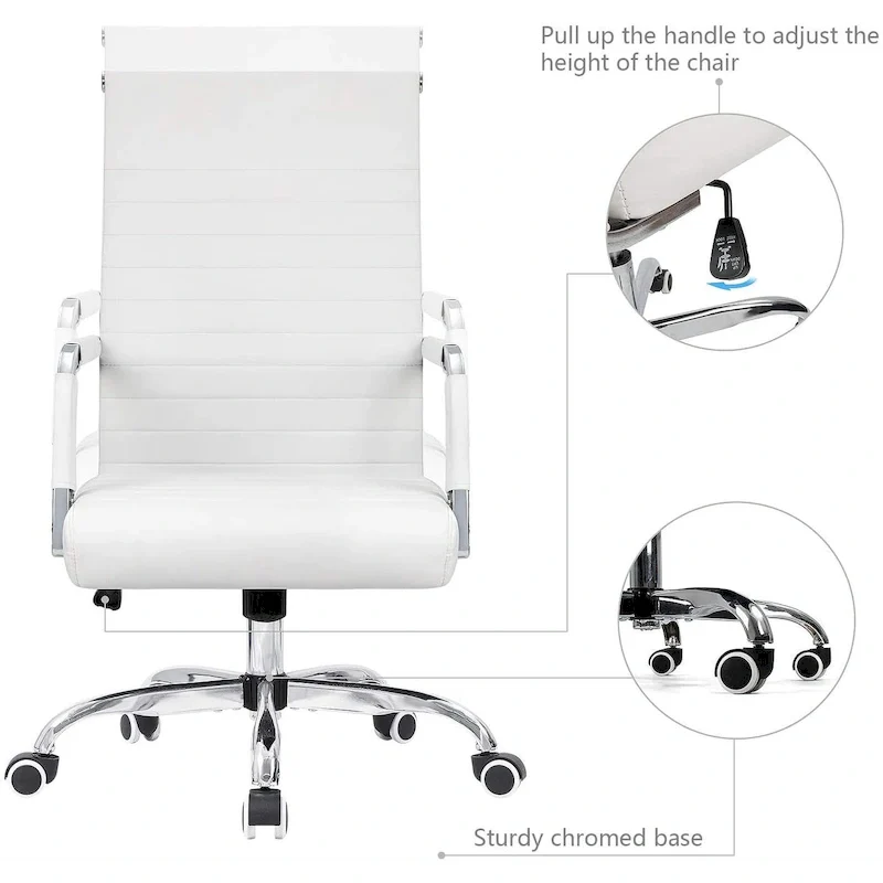 Homall Ribbed Office Chair Computer Desk Chair