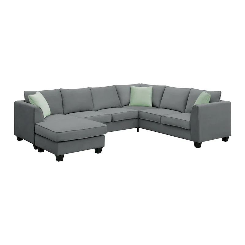 Sectional Sofa Couches Living Room Sets,7 Seats Modular Sectional Sofa