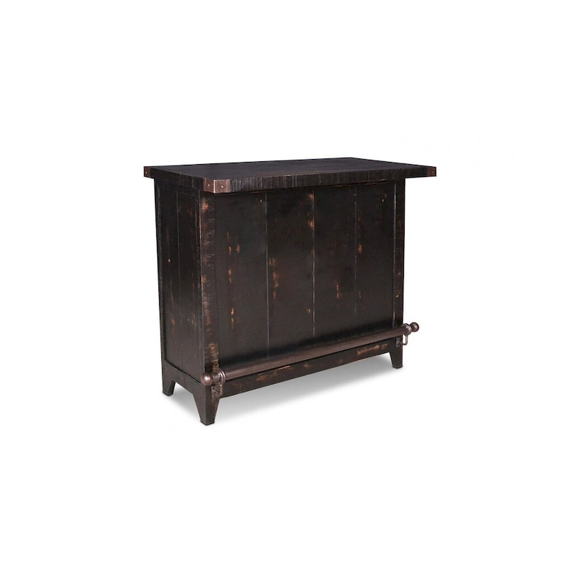 City Bar with Wine Rack - 48 - with Graffiti