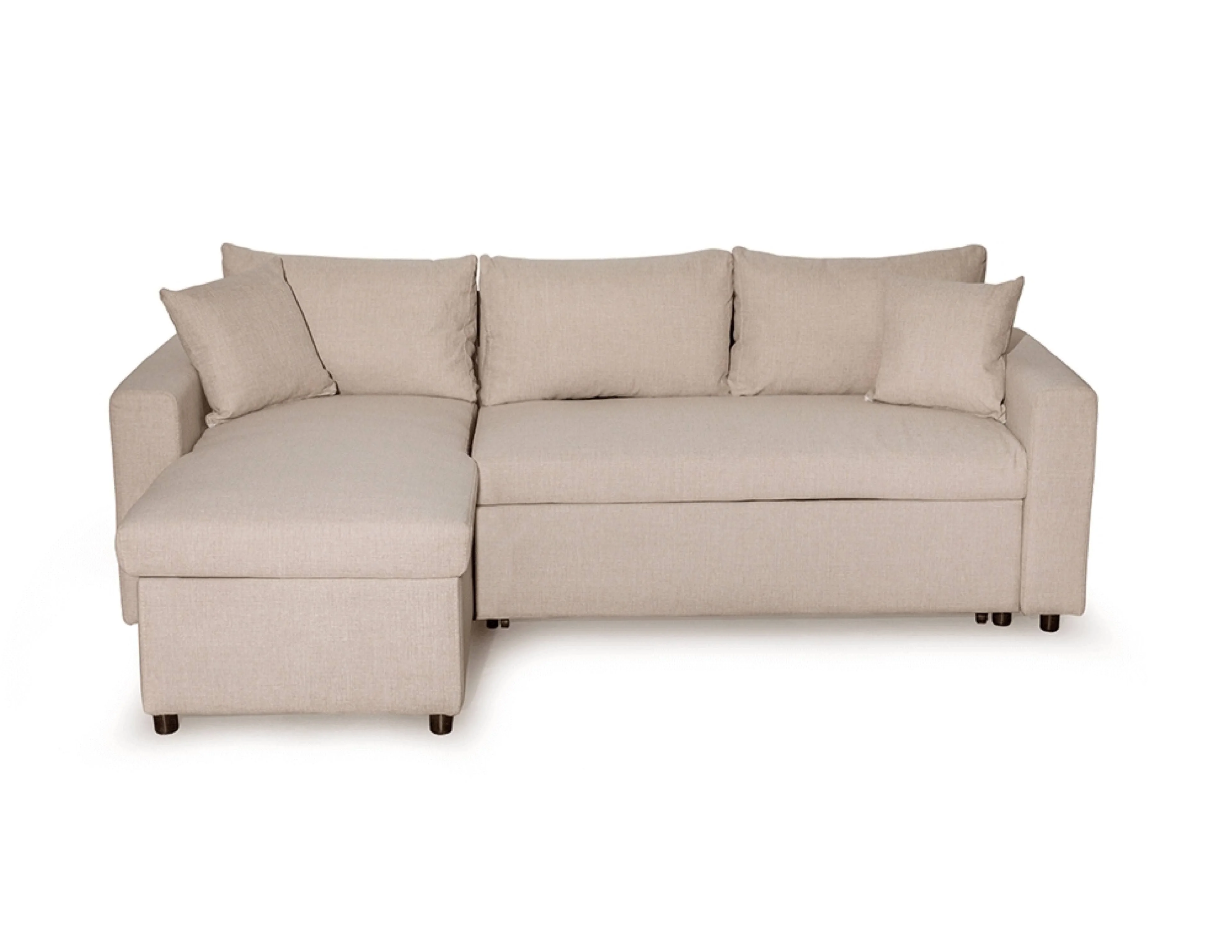 Corner Sectional Sofa - Beige #5