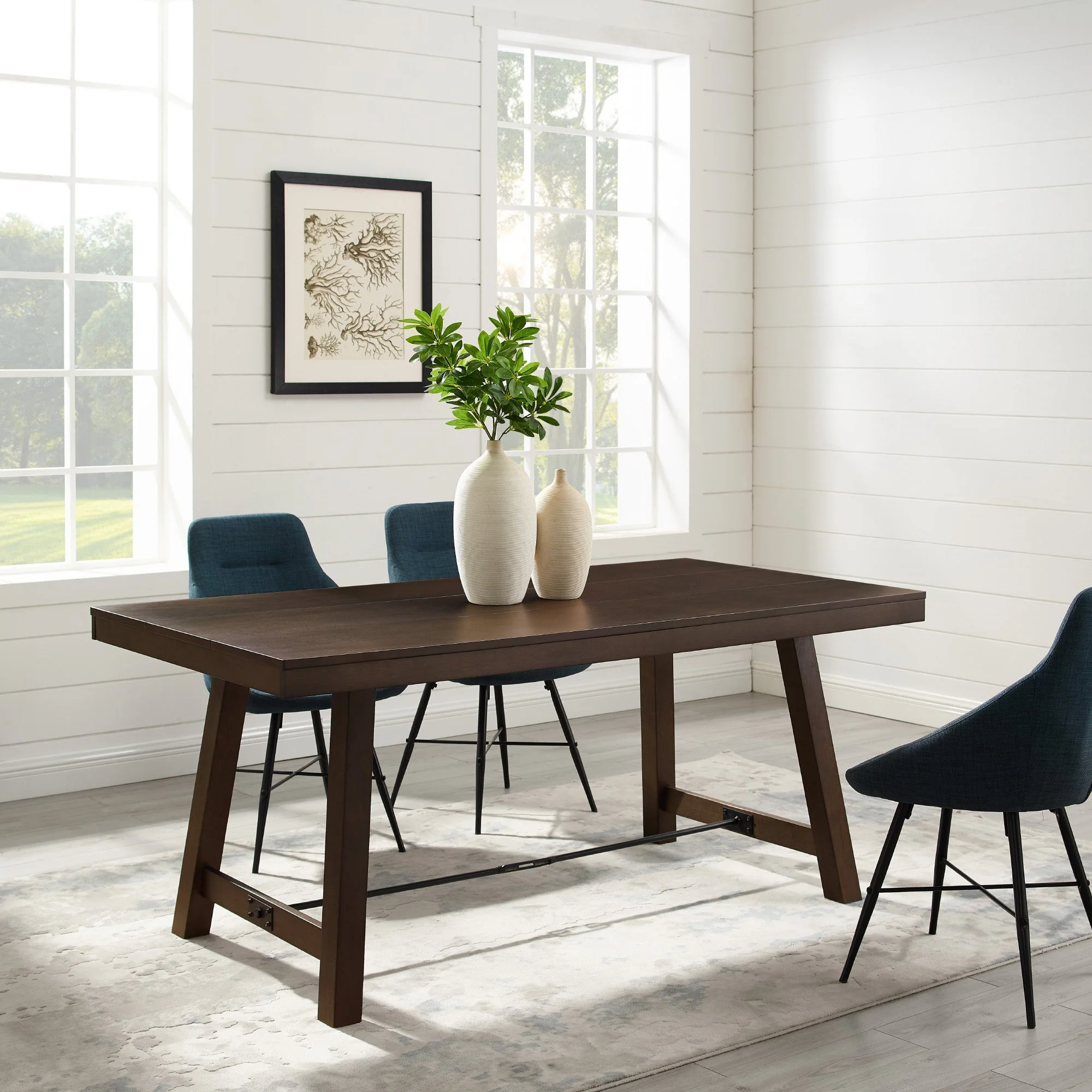 70 Trestle Dining Table