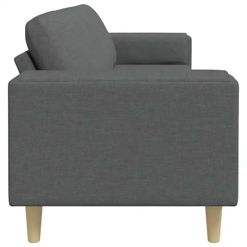 Sofa Set Dark gray fabric
