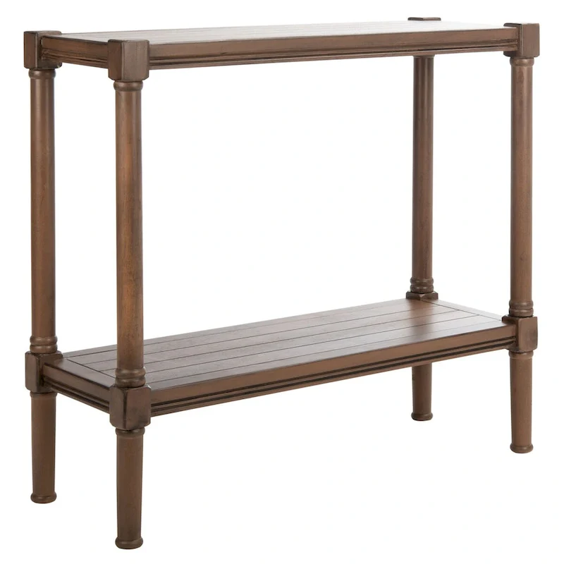 SAFAVIEH Novella Bottom Shelf Console Table - 31.5  W x 11.8  L x 29.5  H - 32Wx12Dx30H