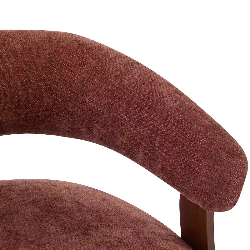 Christopher Knight Home Hepurn Bent Wood Modern Upholstered Accent Chair
