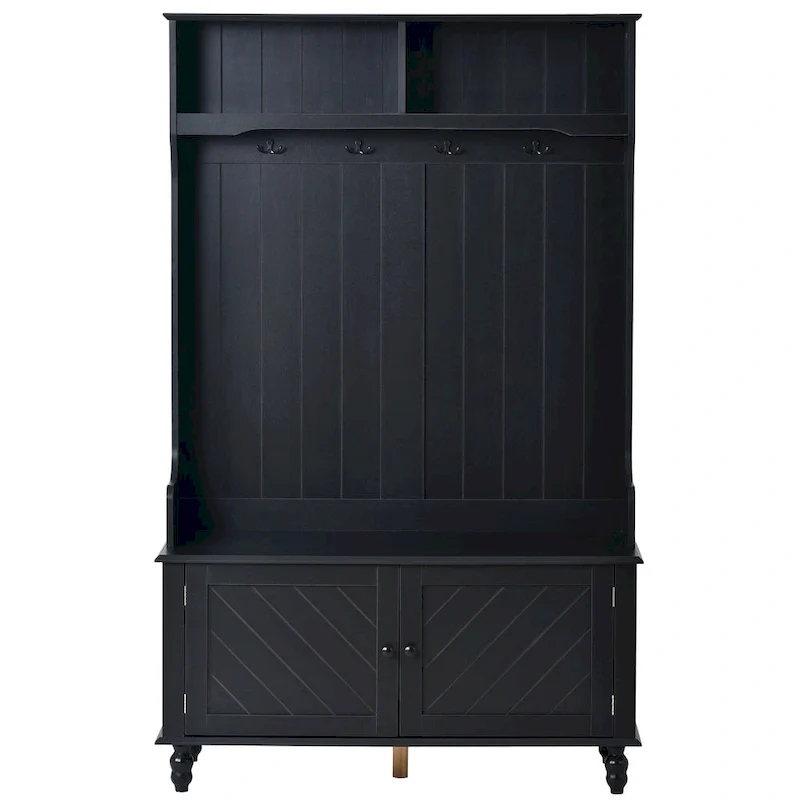 Hall Tree with 4 Hooks