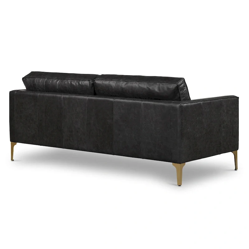 Mateo 82.5  Sofa - Full Grain Genuine Italian Leather