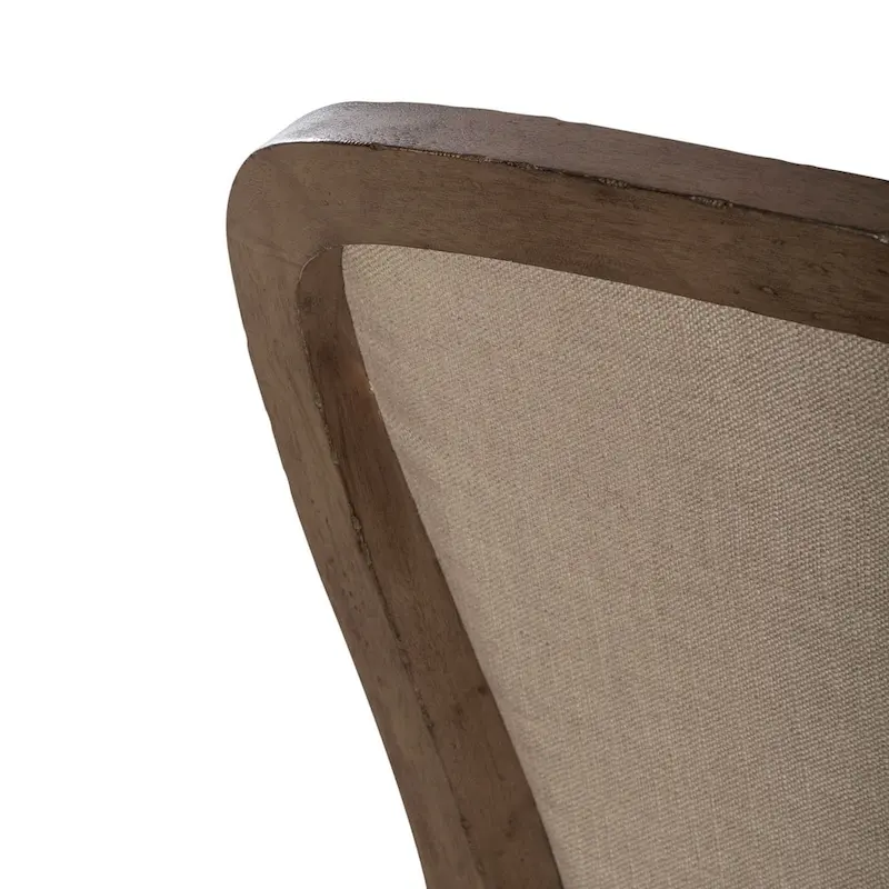 Americana Farmhouse Upholstered Tufted Back Side Chair (Set of 2)