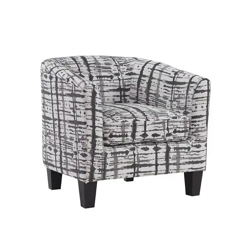 Grafton Home Enzo Upholstered Accent Barrel Chair